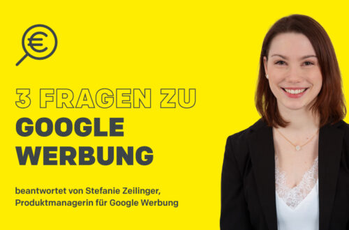 HEROLD Produktmanagerin Stefanie Zeilinger für Google Produkte