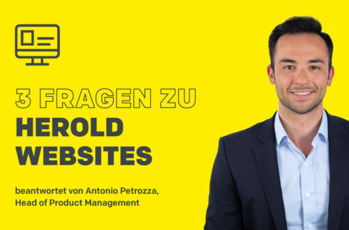 Antonio Petrozza Head of Product Management HEROLD