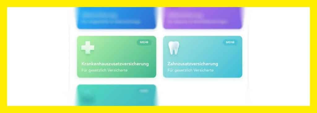 Webdesign Farben 2022: sattes, helles blau und grün als Beispiel für diesen Farbtrend.