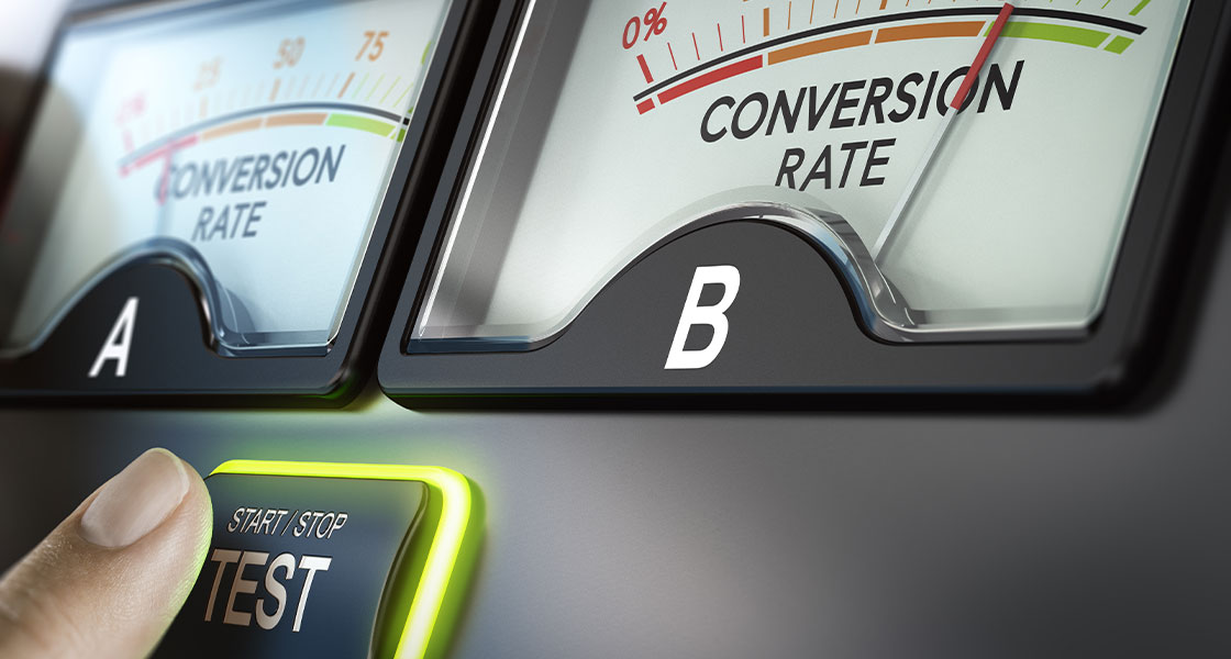 A/B-Test zur Conversion-Rate-Optimierung (CRO)