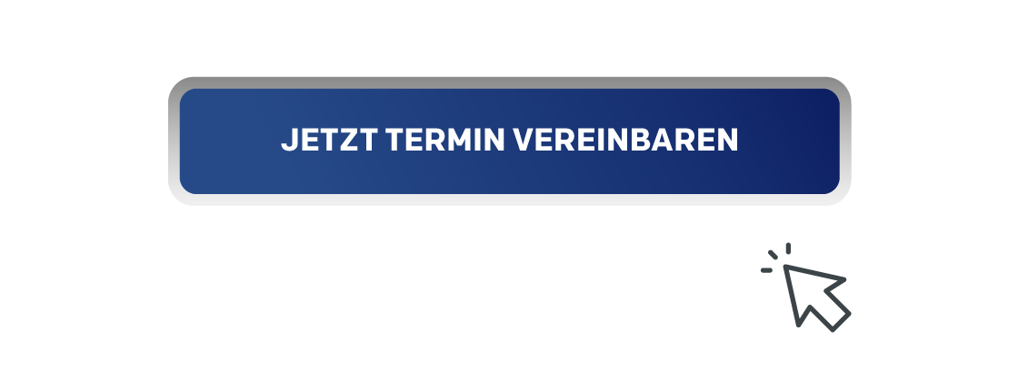 "Jetzt Termin vereinbaren"-Button mit Mauszeiger, der darauf klickt. 