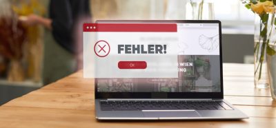 Website Fehler